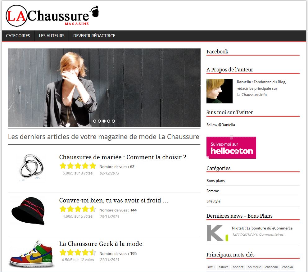 Magazine la chaussure