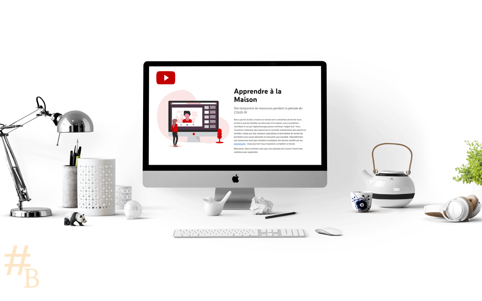 Nouvelle plateforme de Youtube_Apprendre à la maison