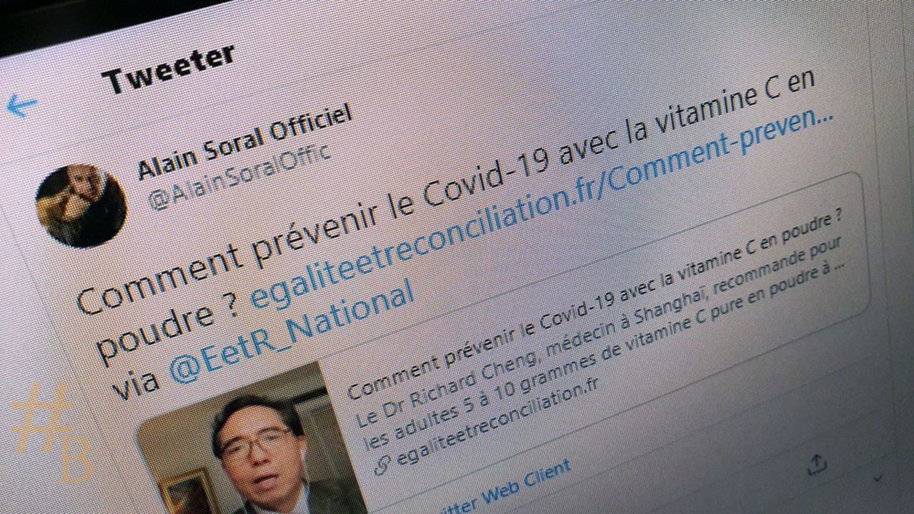 Covid Twitter fake news